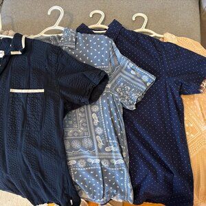 Men’s Button-Up Shirt Bundle (4) – Lindbergh, Denim & Flower, Guess, JARDE – Siz